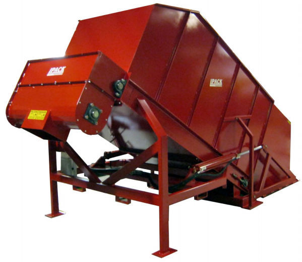 Big bale breaker with dispensing PM1210 Pack Manufacturing Company