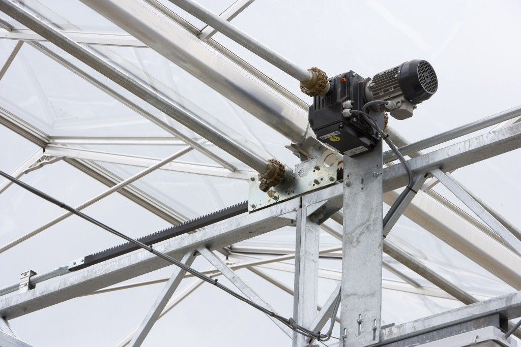 Greenhouse ventilation system Prins Group roof