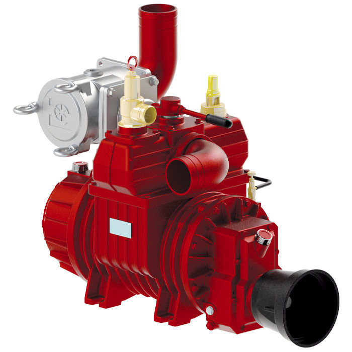 Vacuum pump STAR BATTIONI PAGANI POMPE SpA hydraulicallyoperated