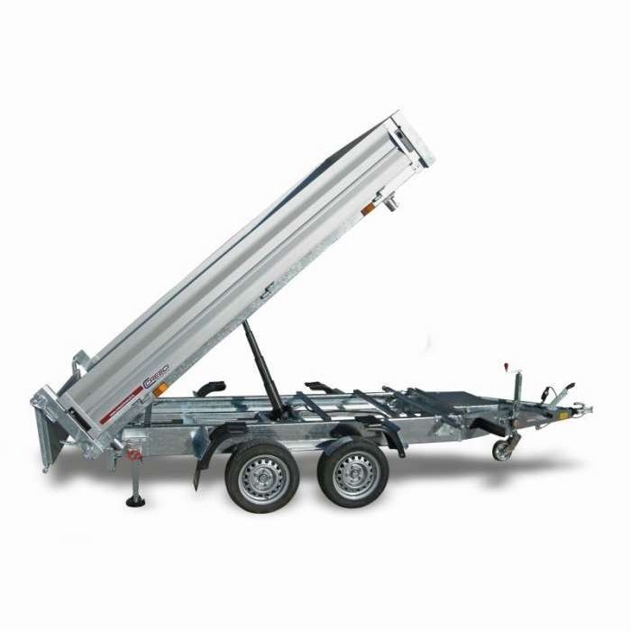 Tipping trailer - RB35L - CRESCI RIMORCHI Srl - tandem axle / agricultural