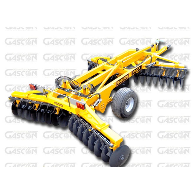 Towed disc harrow EOS GASCON INTERNATIONAL 2section / with