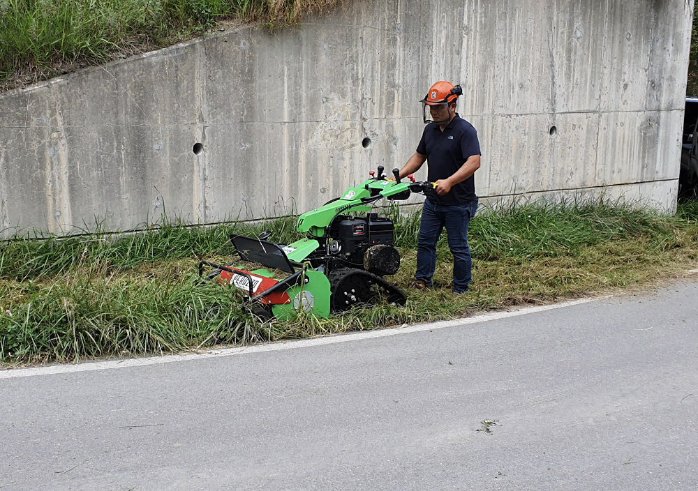 Walk-behind rotary cutter - MOTOFROG 75 - PERUZZO Srl - self