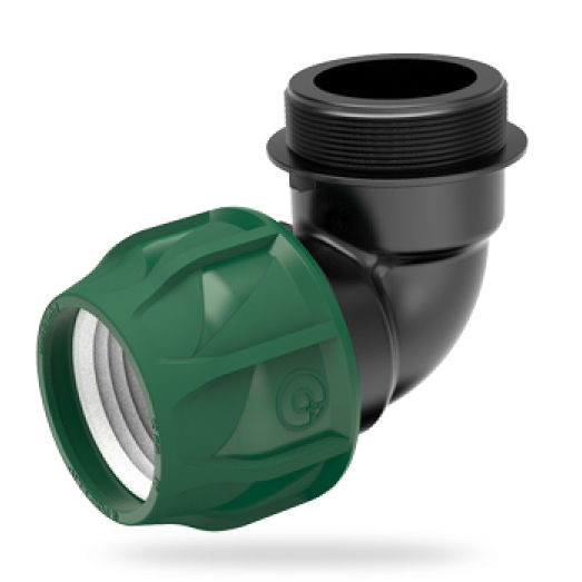 Elbow compression irrigation fitting - POELSAN PLASTIC SAN.TIC A.S ...