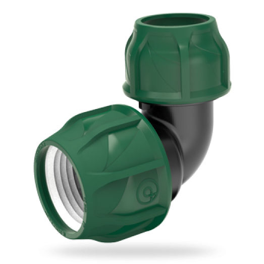 Elbow Compression Irrigation Fitting - Ys Series - Poelsan Plastic San 