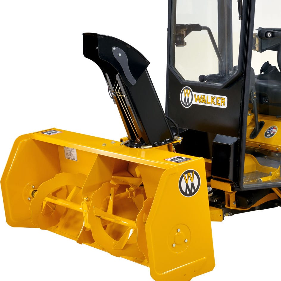 Mounted snow blower H17 Walker Manufacturing (rapp. da Sidan)