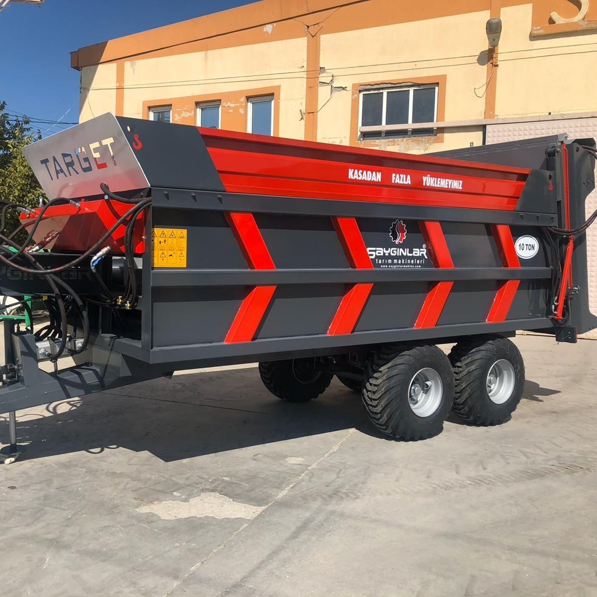 Towed manure spreader TARGET 12 Sayginlar Agriculture Machinery Ltd