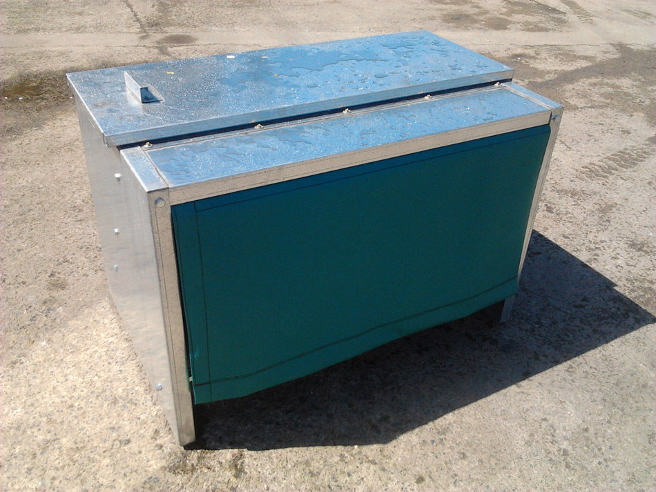 Cattle Trough Galvanized Steel Multi Access Floor Mounted