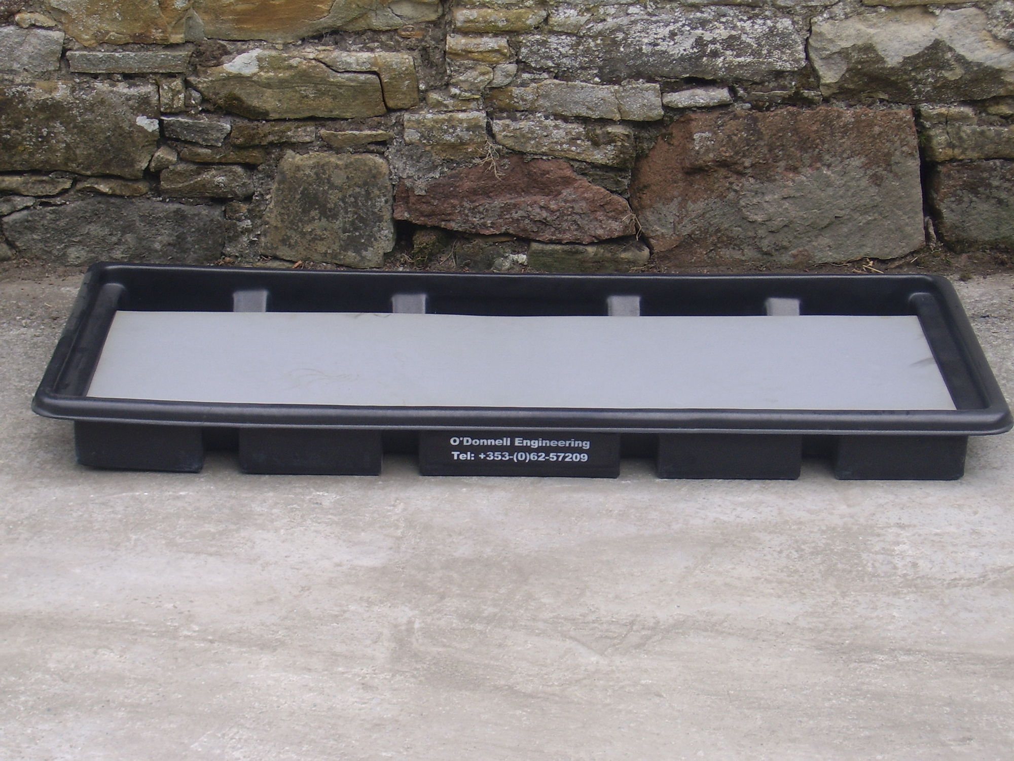 Footbath for livestock buildings O'Donnell Engineering plastic