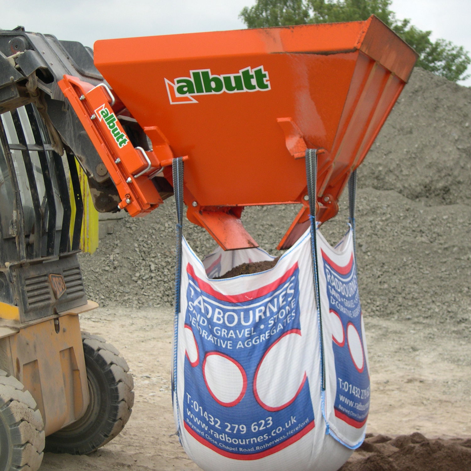 Bag filler bucket BF Series Albutt heavyduty