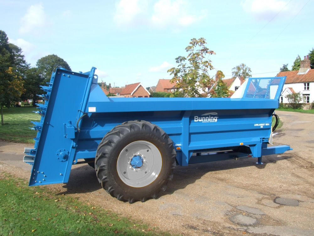 Trailed manure spreader Mk4 90 G.T. Bunning & Sons Ltd