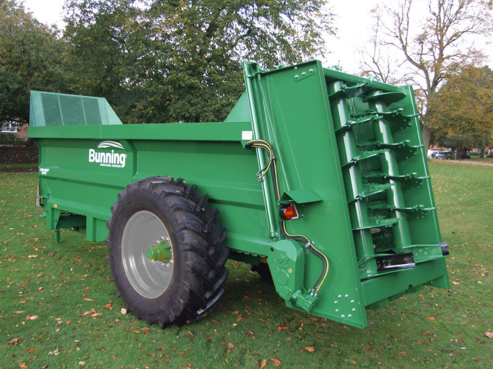 Trailed manure spreader 150 HD Mk2 G.T. Bunning & Sons Ltd