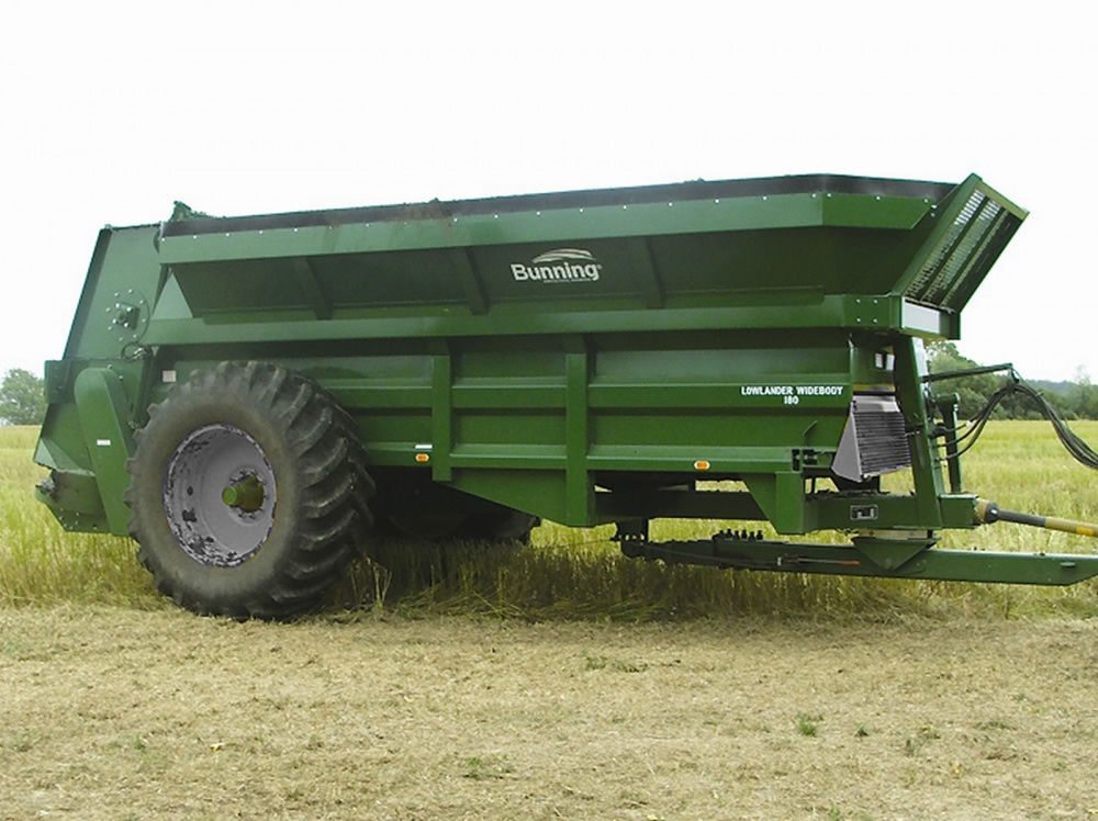 Trailed manure spreader 180 HBD G.T. Bunning & Sons Ltd
