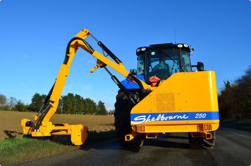 Mounted reach mower 200 Series Shelbourne Reynolds Engineering flail