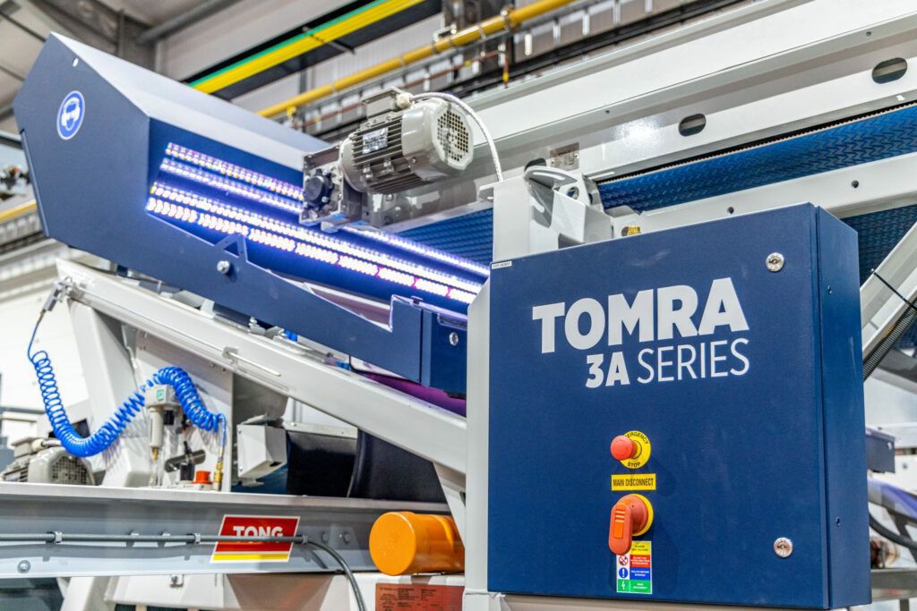 Optical sorter - TOMRA 3A - Tong Engineering - vegetable / potato / manual