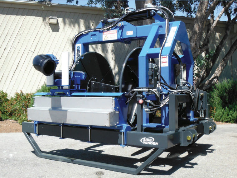 Semiautomatic plastic mulch layer SIDEWINDER ANDROS