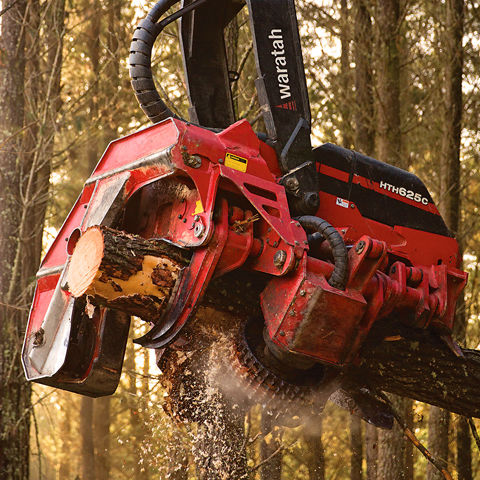 FOREST★Full Circle UK Harvest オリジナル Shaping felling head - HTH625C - Waratah - with delimber