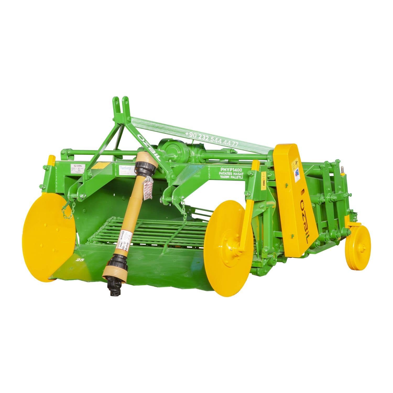 Potato harvester machine - PHYP1400 - ÖZBİL Tarım ve Ziraat Aletleri Ltd.  Şti. - tractor-mounted / 2-row, image size:1500x1500