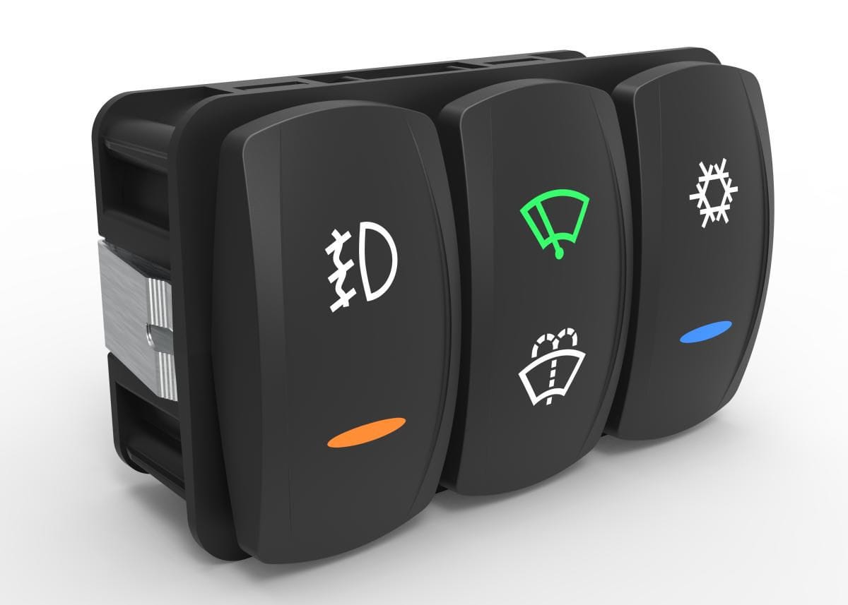 Rocker switch - VM-SERIES - Carling Technologies Ltd. - IP68 / for ...