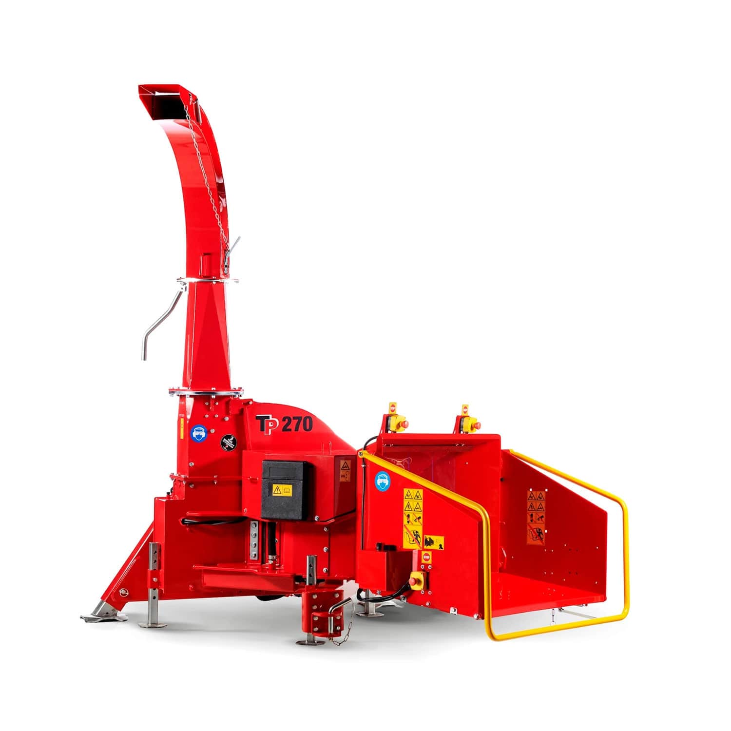 PTOdriven wood chipper 270 Linddana A/S mounted / hydraulic supply