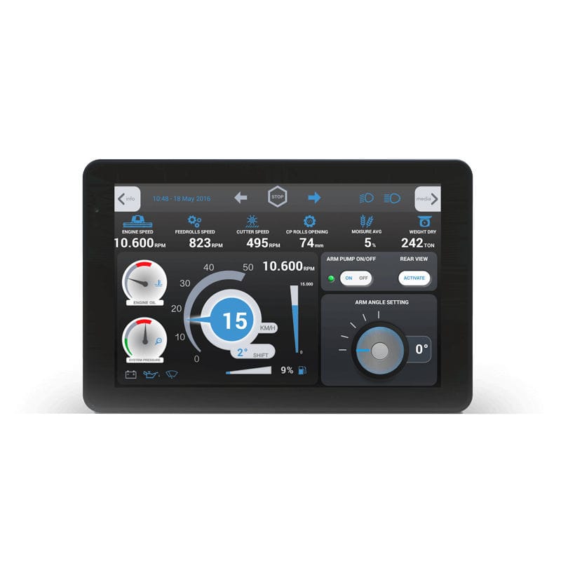 Digital control panel - LEONARDO - TIMA s.r.l. - with display / IP66 / USB