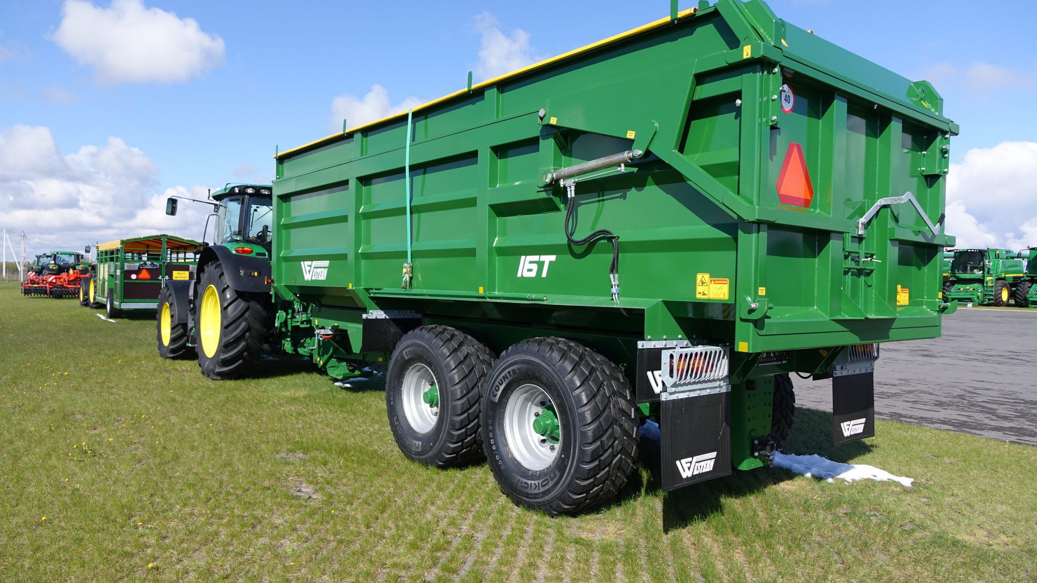 Dump trailer - WFT Series - Western Fabrications - 2-axle