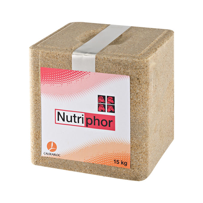 Cattle salt lick NUTRIPHOR timacagro goat / for horses / for sheep