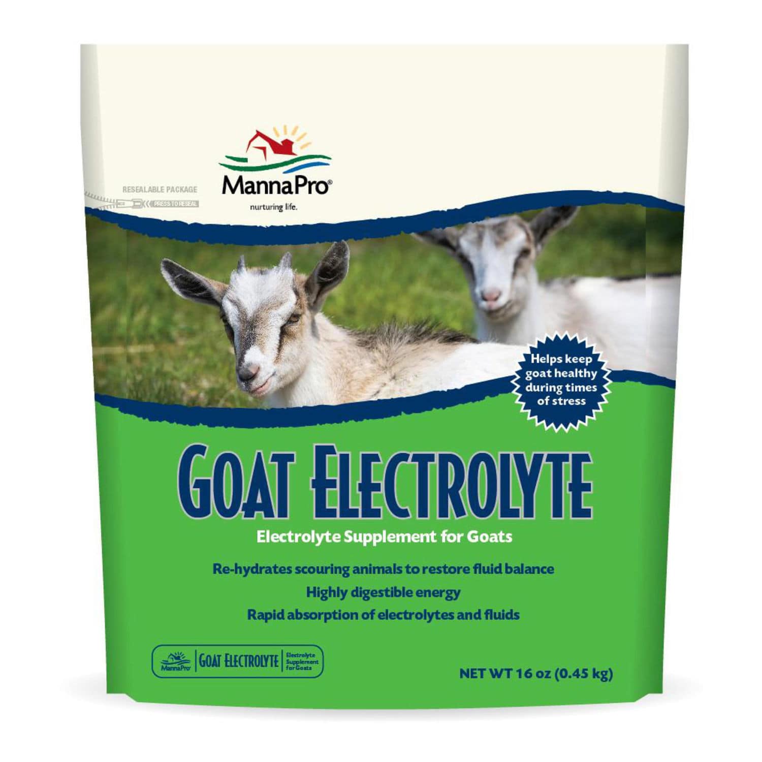 Animal feed supplement Goat Electrolyte mannapro goat / mineral