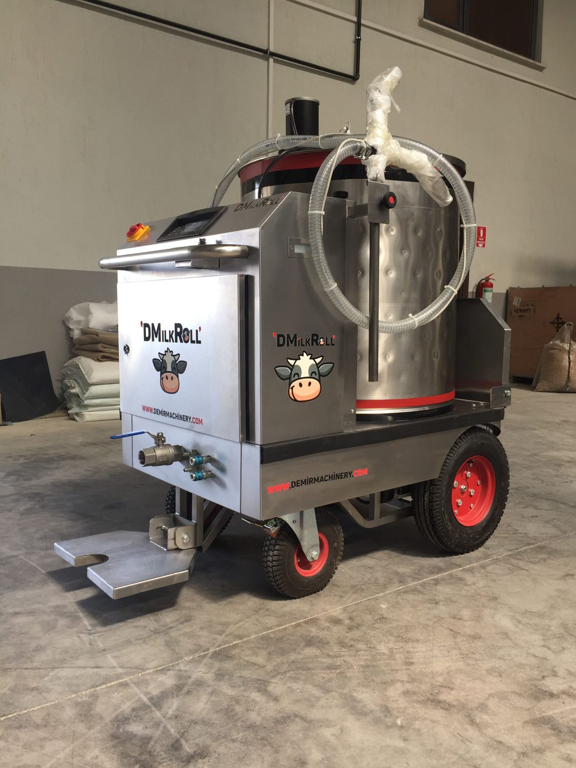 Dm Farm Machine Calf automatic feed distribution unit - DMRm series - DEMIR PACKING AND ...