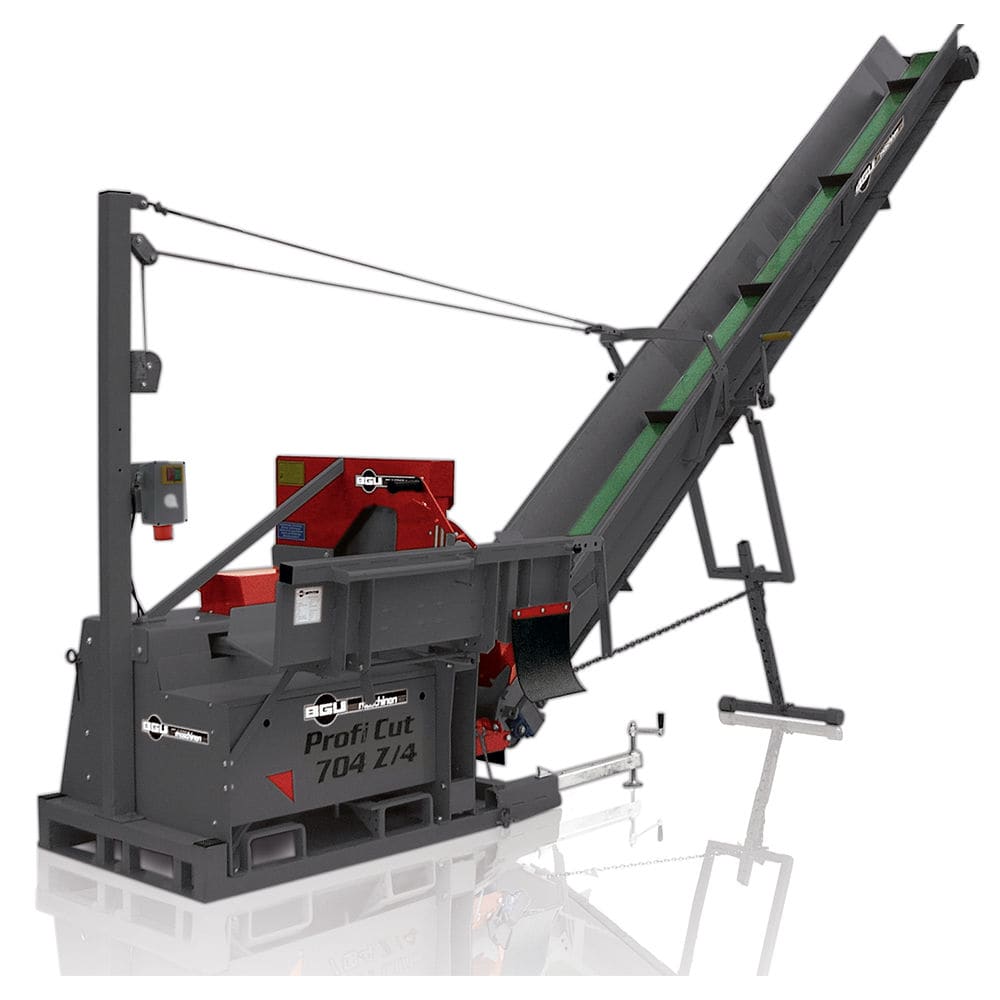 Firewood processor with chainsaw PC 704 EZ/4 suema with belt