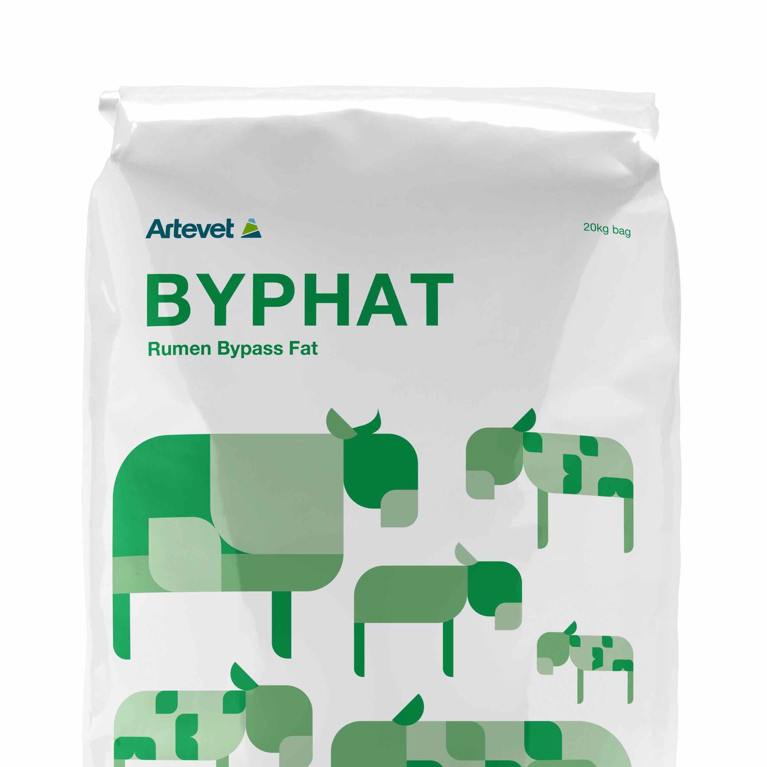 Animal feed supplement Byphat artevet cattle / fat / dry