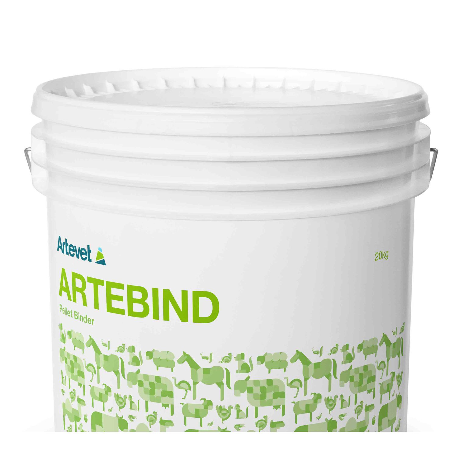 Pellet binder feed additive Artebind artevet for pigs / dry