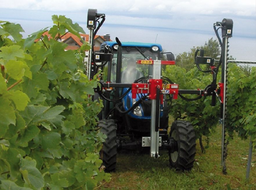 Vineyard vine trimmer - PV-FULL Series - id-david - tractor-mounted ...