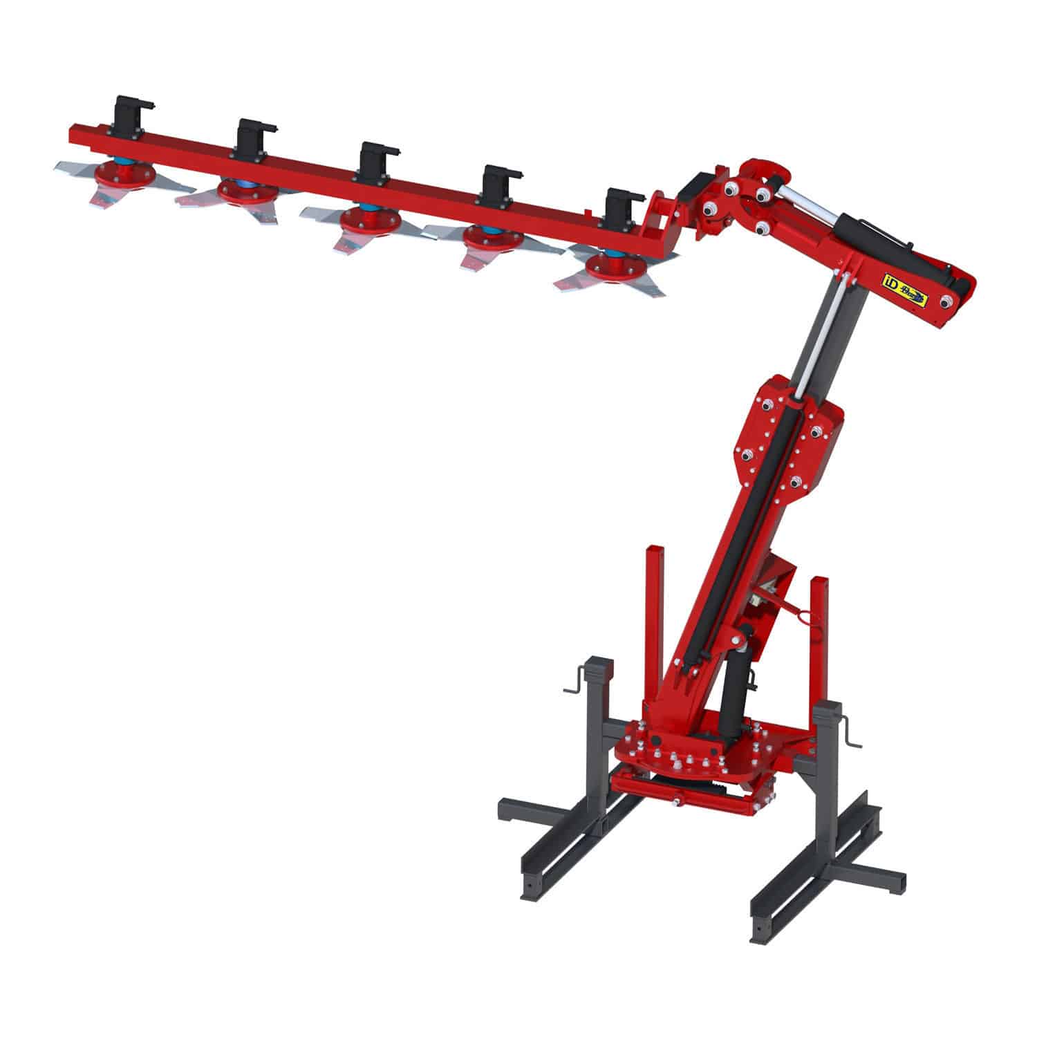 Orchard pruning machine PFSV5 Series iddavid tractormounted