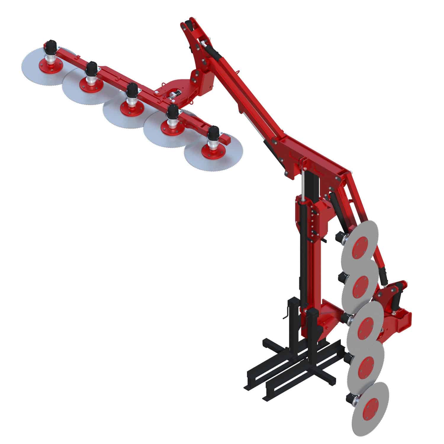 Orchard pruning machine PFSA2 Series iddavid tractormounted