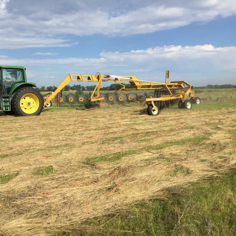 Josh Teder Rake Mounted rake tedder - VR581 - lakeland