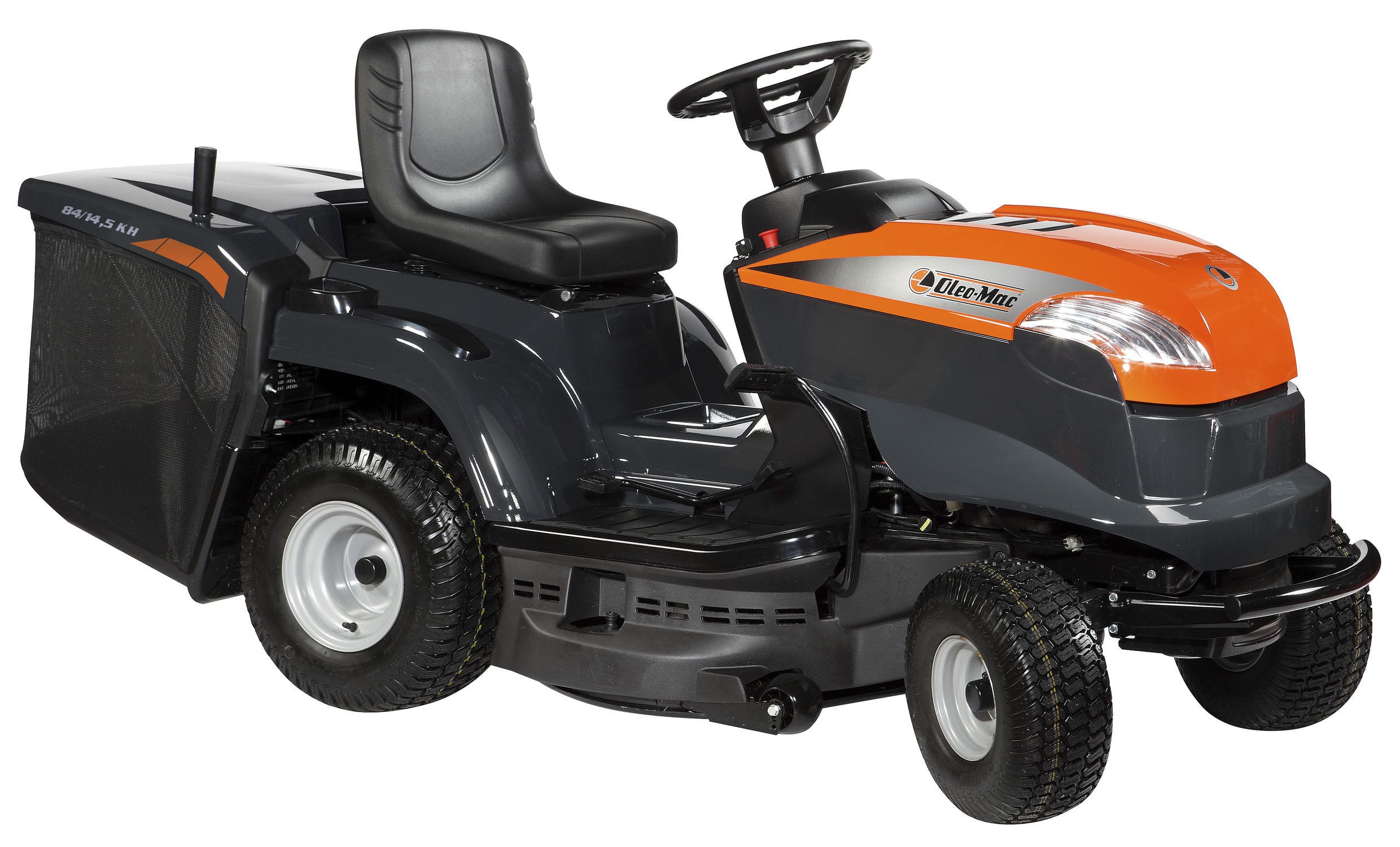 Riding lawn mower OM 84/14,5 KH oleomac gasoline / collecting