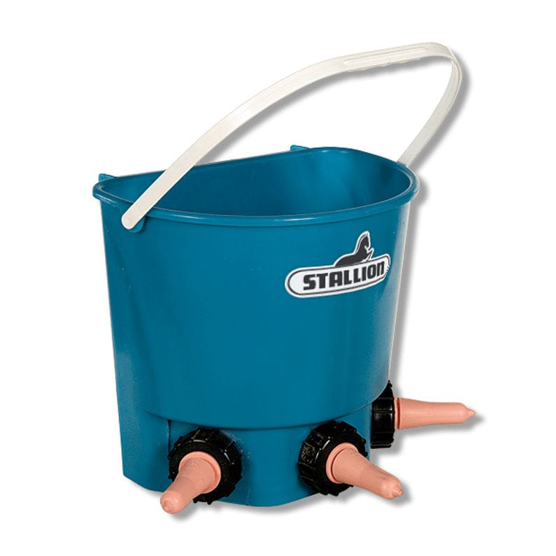 Cattle nursing bucket BKT stallion plastic / with drinking