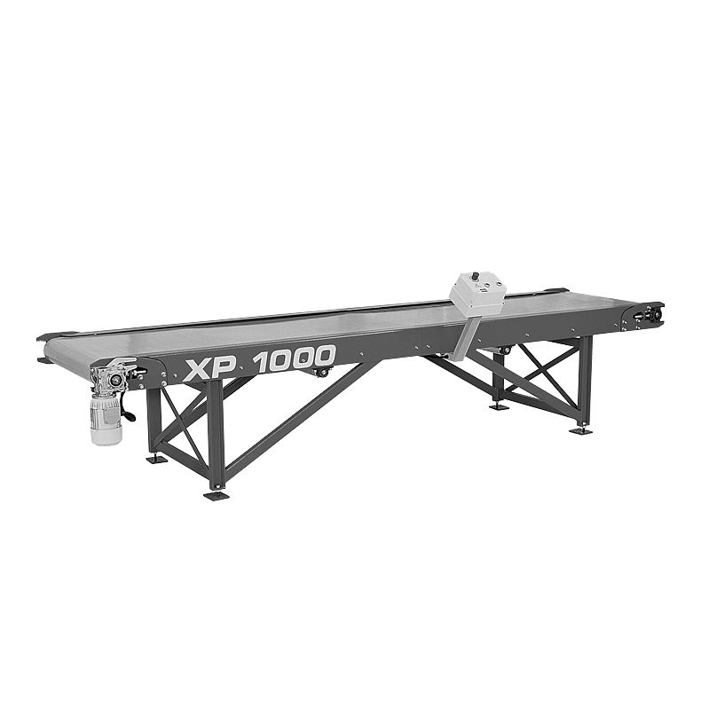 Firewood conveyor XP 1000 pilous belt