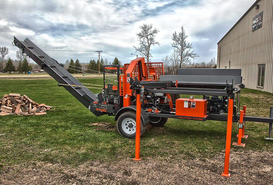 Circular saw firewood processor 1610 multitekinc with belt