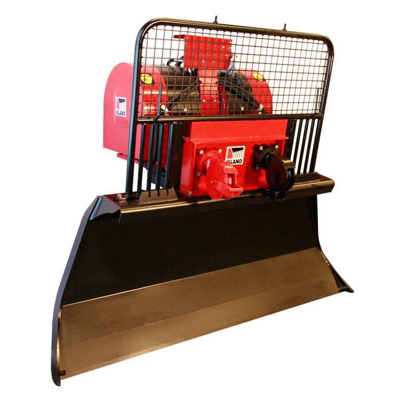 Mechanical forestry winch 5002 Pento TL igland 3point