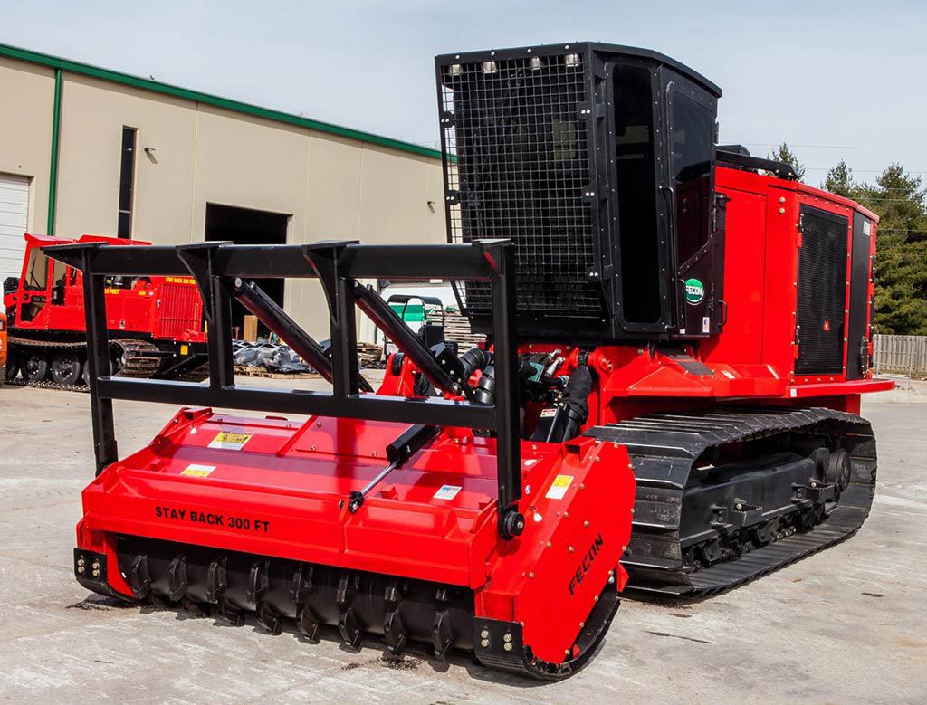 Frontmount mulcher FTX600 fecon flail / forestry