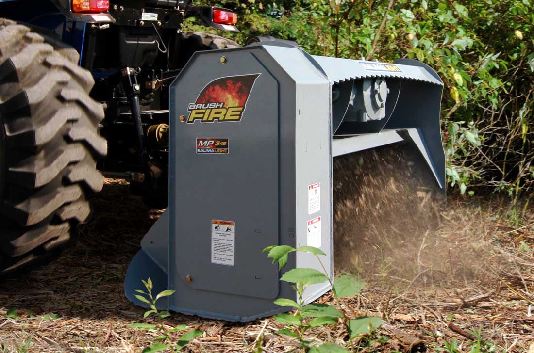 Mounted mulcher MP348 baumalight flail / PTOdriven / for tractors