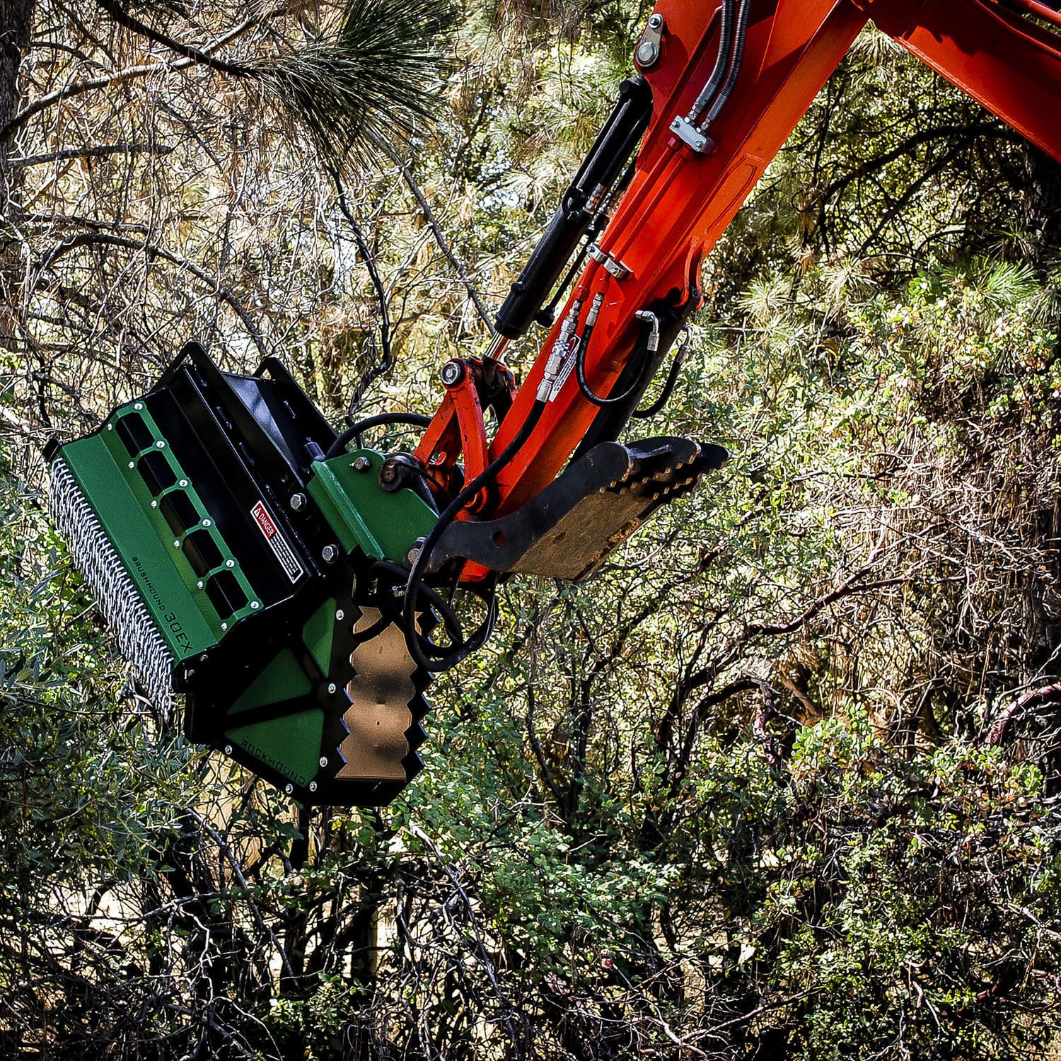 Frontmount mulcher / flail / forestry 30EX brushhound