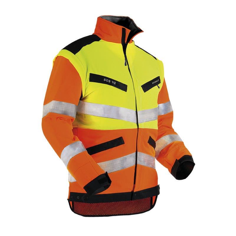 Work jacket 80416325 Pfanner waterproof / highvisibility
