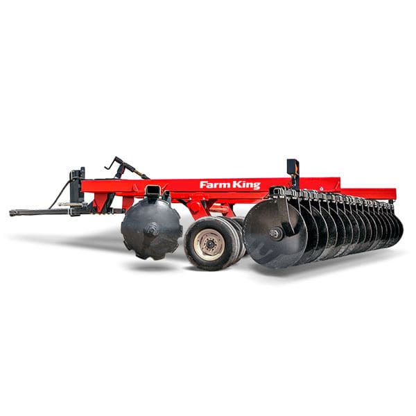 Trailed disc harrow Farm King 2section / offset