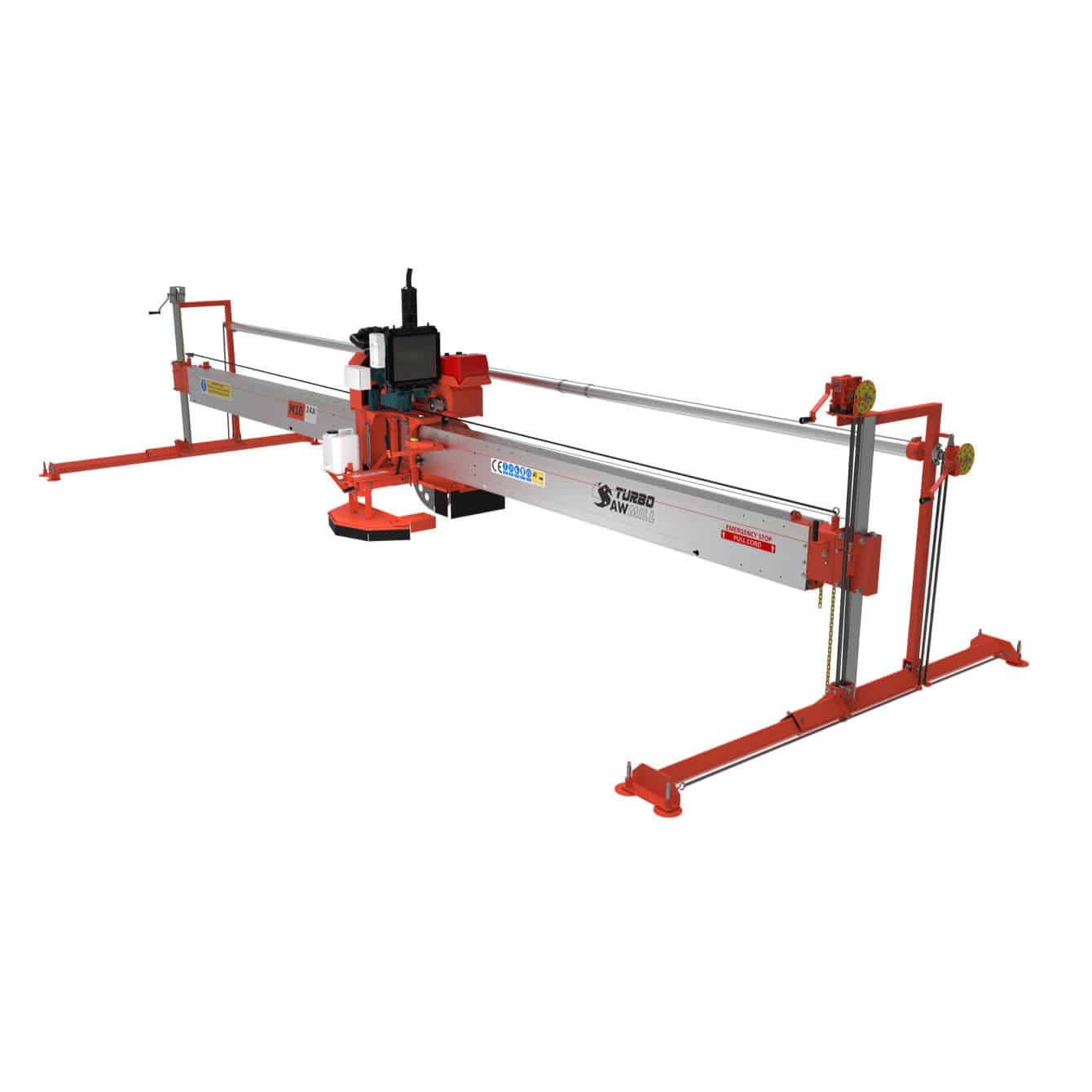 Circular sawmill - M10-24A - Turbo Sawmill - horizontal / vertical ...