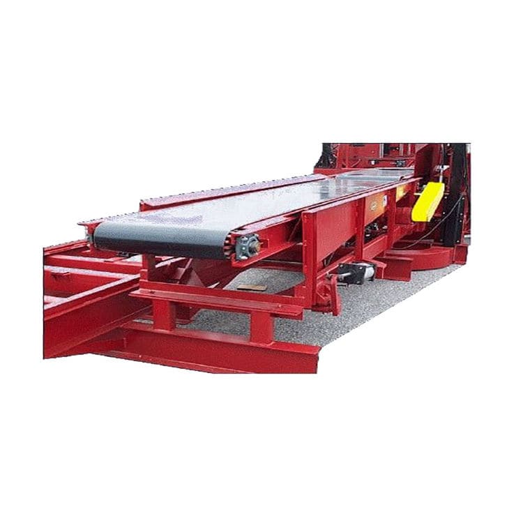 Firewood conveyor meadows mills belt