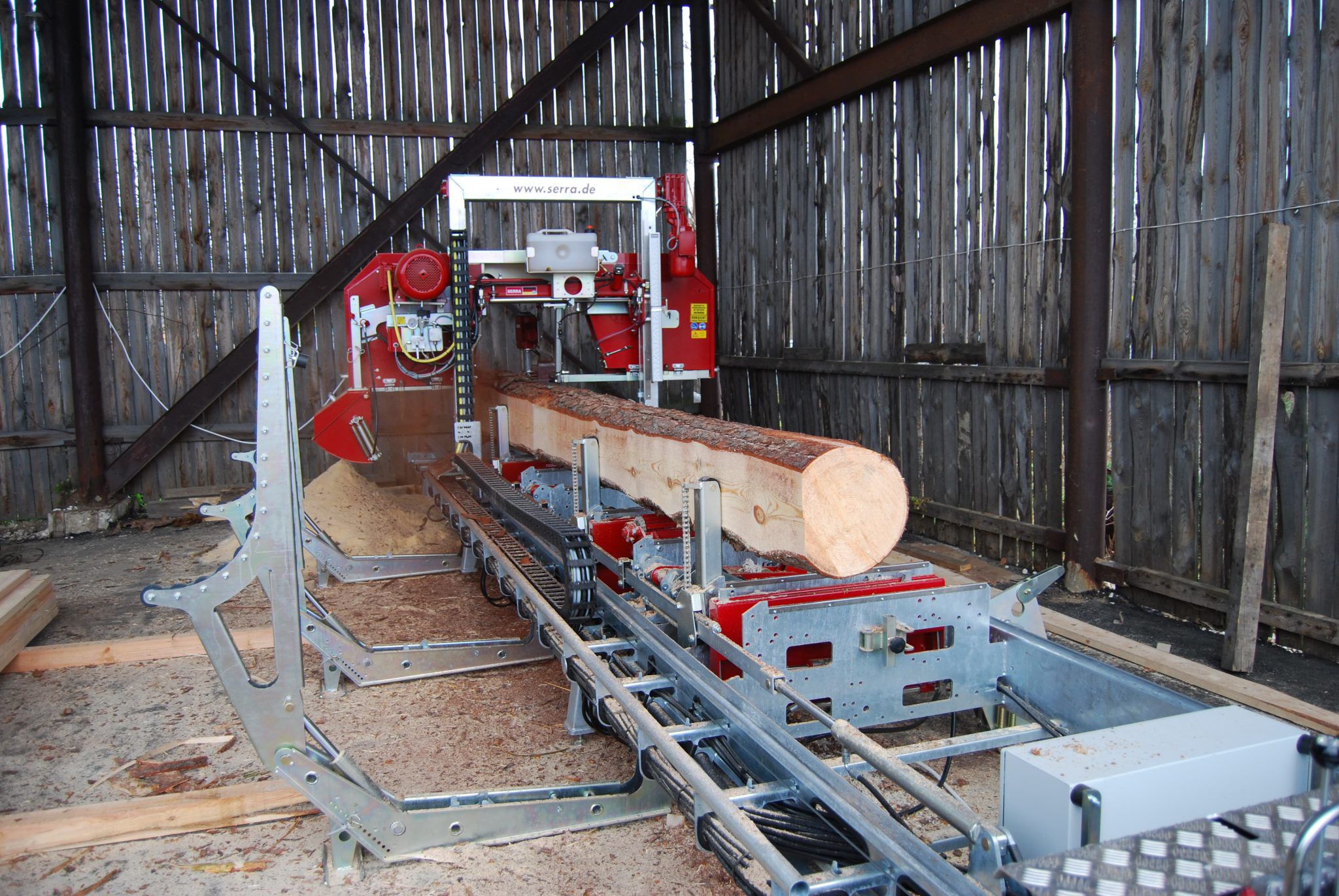 Band sawmill Montana MD 110 / ME 110 serrasawmills horizontal