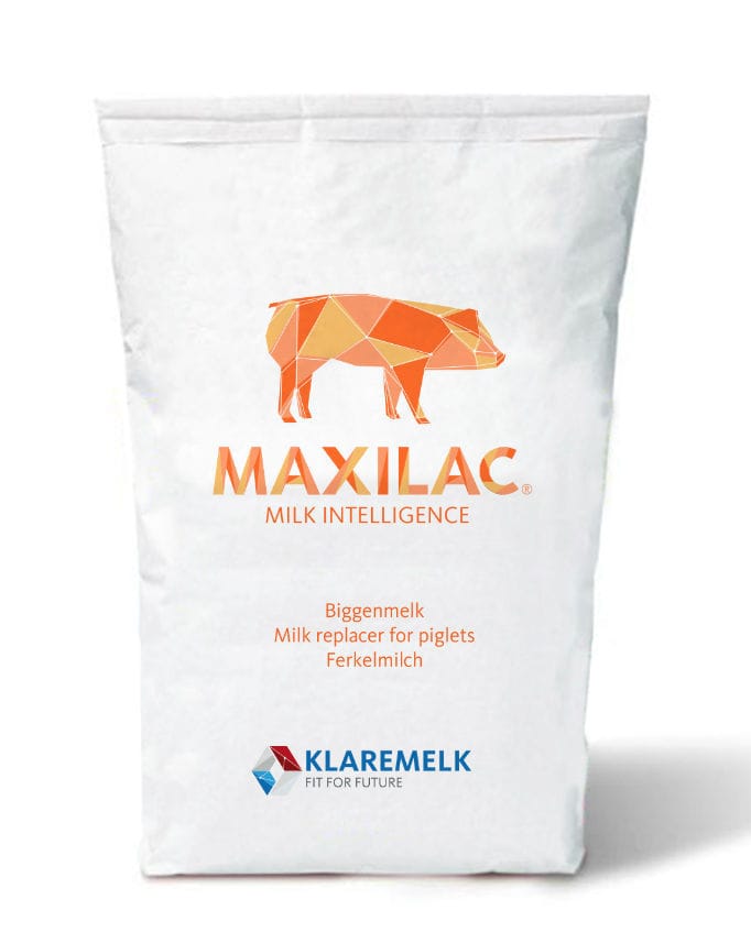Pig milk replacer Maxilac perfect klaremelk powder / suitable for