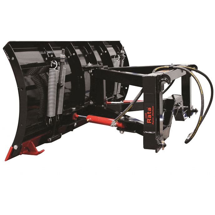 Straight snow plough - SP Series - Rata Equipment - with hydraulic ...